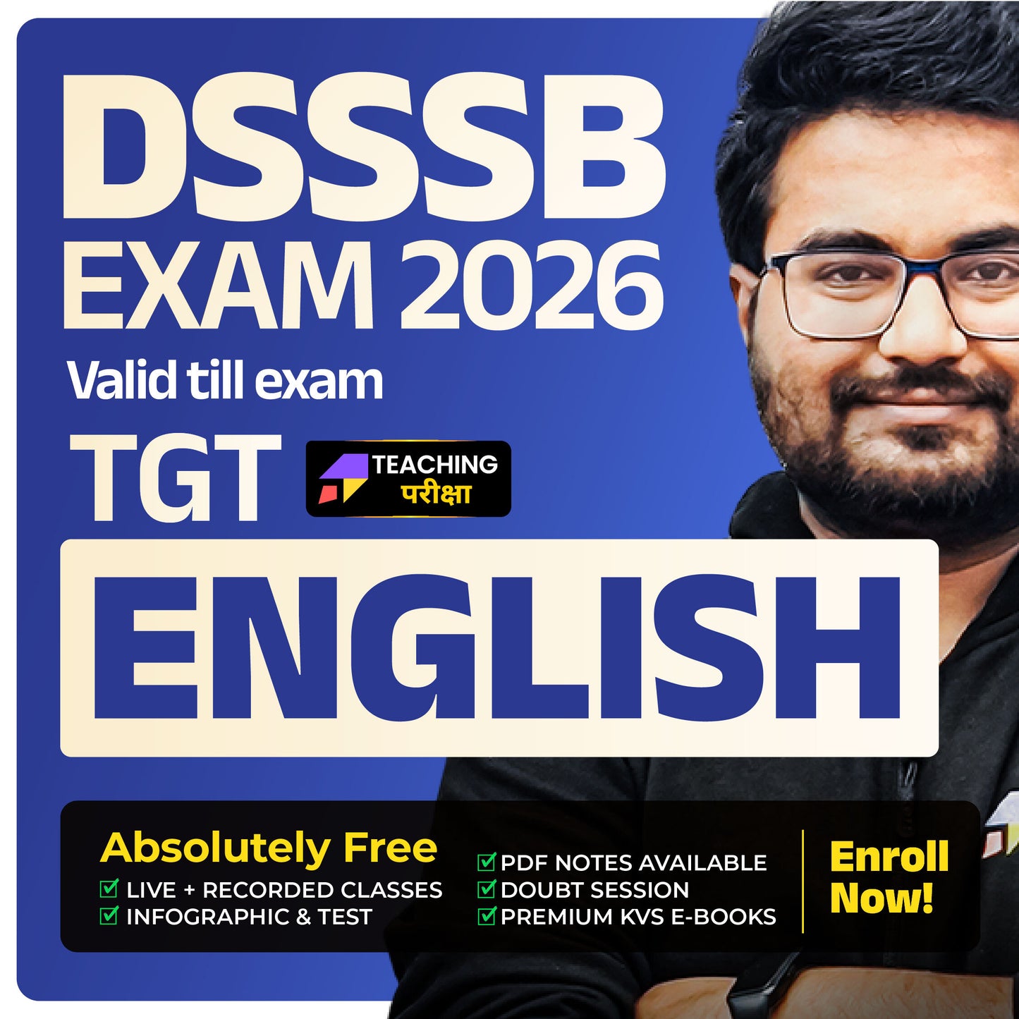 DSSSB TGT English 2025-2026- DB26