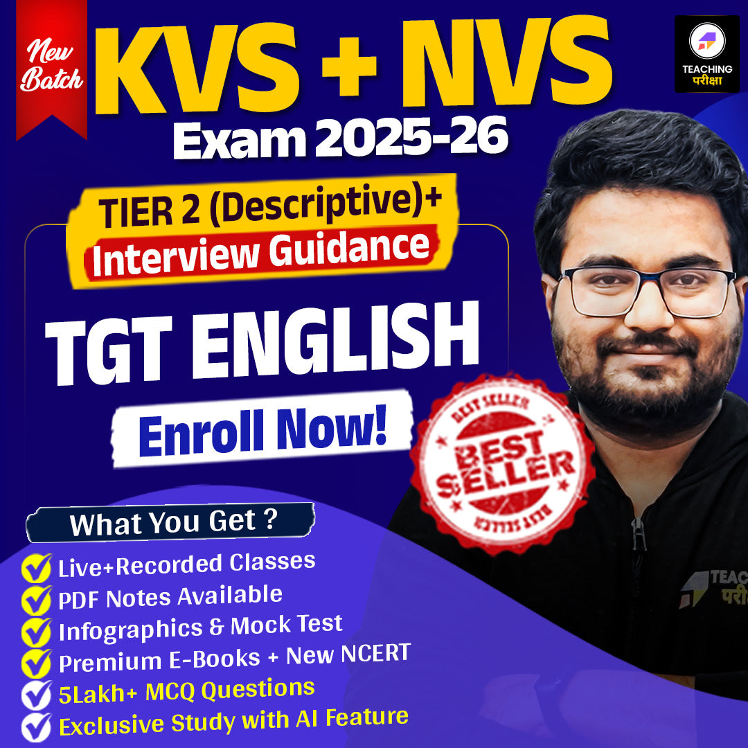 KVS/NVS TGT English (TIER 2) (2026 New Batch)