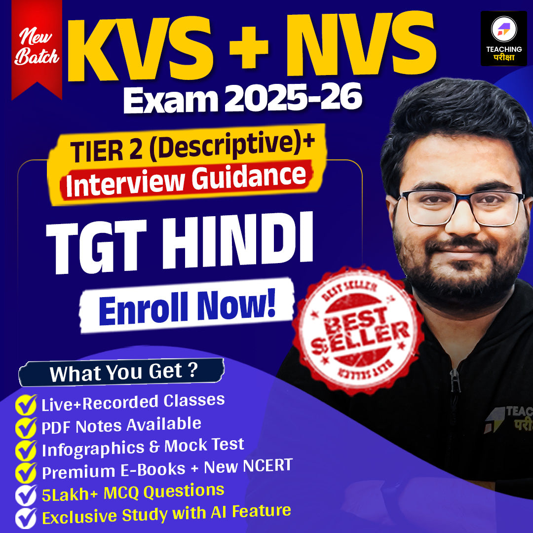 KVS NVS TGT HINDI (TIER 2) 2026 New Batch
