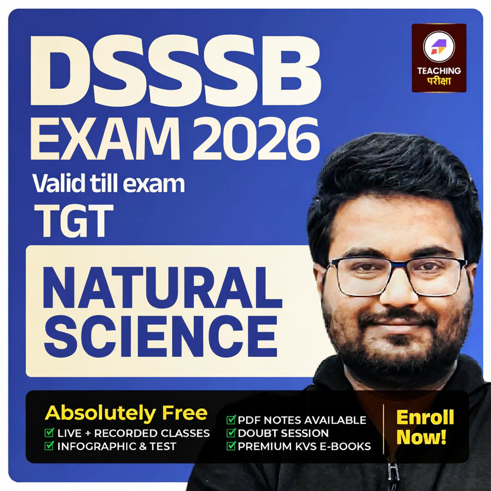 DSSSB TGT Natural Science 2025-2026 - DB26