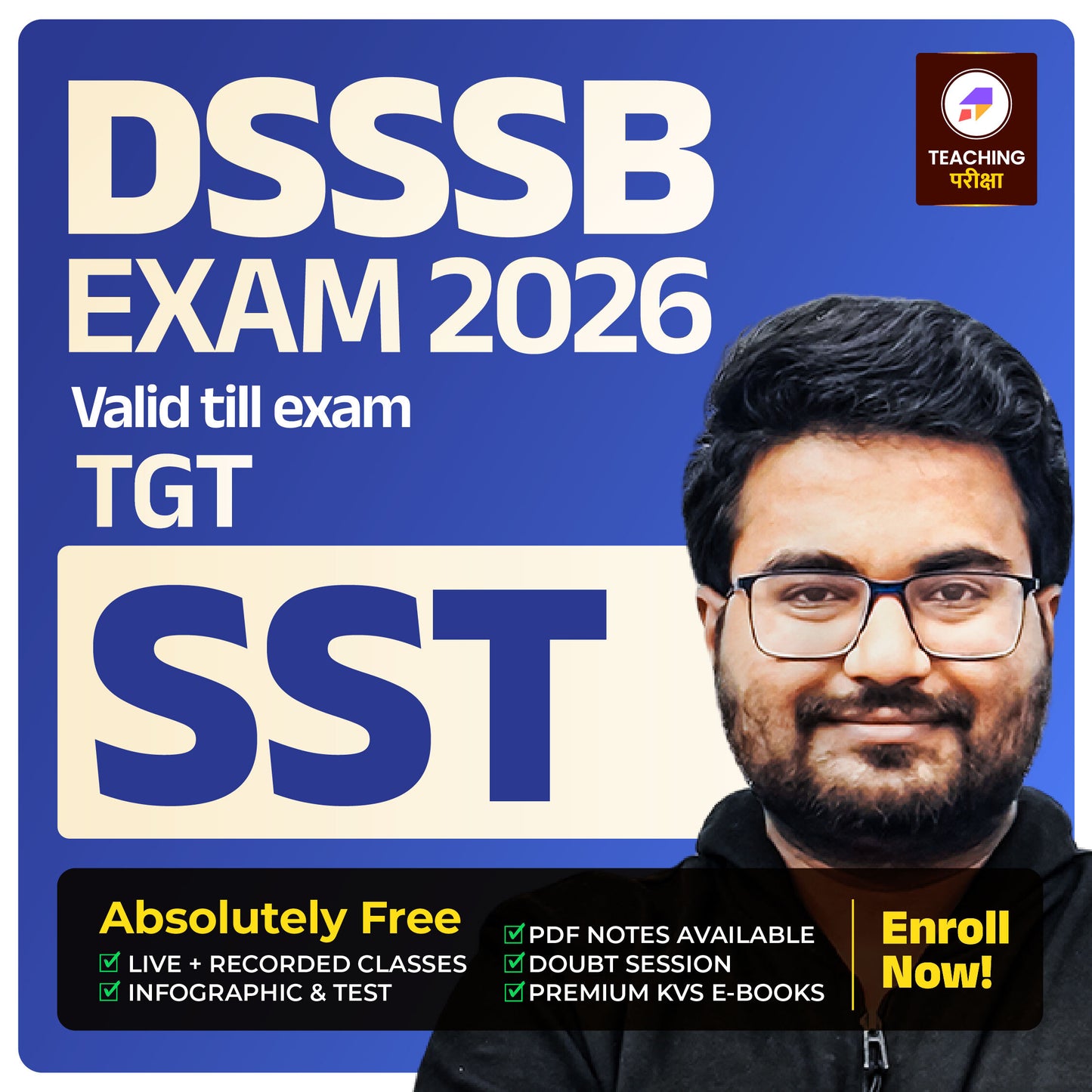 DSSSB TGT (SST) 2025-2026 - DB26