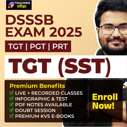 DSSSB TGT (SST) 2025