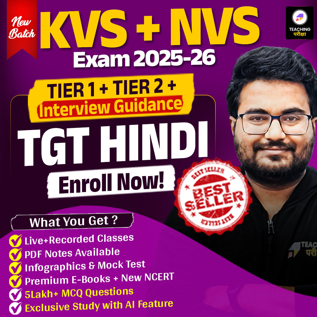 KVS NVS TGT HINDI (TIER 2) 2026 New Batch